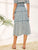 Ditsy Floral Print Layered Ruffle Skirt