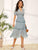 Ditsy Floral Print Layered Ruffle Skirt