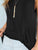 Twist Side Solid Tee