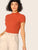 Mock Neck Rib Knit Top