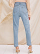 Destroyed Ripped Detail Jeans
