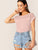 Guipure Lace Panel Top