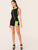 Solid Low Side High Cut Skinny Bodysuit