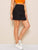 Pocket Detail Wrap Skirt