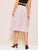 Elastic Waist Pleated Skirt