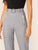 Buckle Belted Zip Front Glen Pants