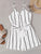 Striped Belted Playsuit