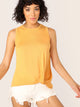 Twist Side Solid Tee