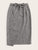 Tie Waist Wrap Split Skirt
