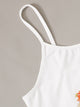 Figure Print Crop Cami Top