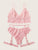 Floral Lace Garter Lingerie Set
