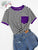 Pocket Patched Striped Ringer Tee