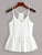 Eyelet Embroidery Peplum Cami Top