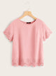 Scallop Trim Laser Cut Top