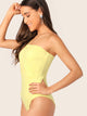 One Shoulder Fitted Bodysuit