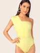 One Shoulder Fitted Bodysuit