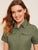 Rolled Trim Belted Utility Romper