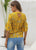 Floral Print V-neck Blouse