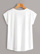 Figure Print Tee