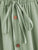 Drawstring Waist Button Front Skirt