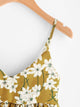 Floral Print Random Babydoll Cami Top
