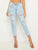 Distressed Wash Jeans