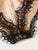 Lace Trim Satin Romper Bodysuit