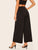 Double Breasted Wide Leg Pants