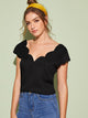 Scallop Edge Solid Top