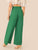 Fold Pleat Belted Palazzo Pants