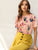 Floral Print Tee