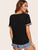 Embroidered Tape Trim T-shirt
