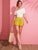 Solid Asymmetrical Neck Form Fitted Top
