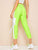 Elastic Waist Cut And Sew Dual Pocket Pants