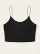 Letter Print Cami Crop Top