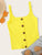 Button Front Rib-Knit Cami Top