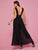 Backless Pleated Wide Leg Belted Jumpsuit