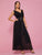 Backless Pleated Wide Leg Belted Jumpsuit