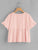 Ruffle Cuff Solid Smock Top