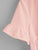 Ruffle Cuff Solid Smock Top