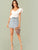 Exaggerated Ruffle Asymmetrical Neck Bodysuit
