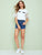 Eyes and Eyelash Print Mesh Insert Sleeve Top