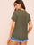 V-cut Neck Solid Top