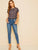 Cuffed Leopard Print Top