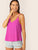 V Neck Solid Cami Top