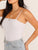 Solid Rib-knit Cami Bodysuit