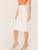 Elastic Waist Pencil Skirt