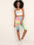 Tie Dye High Rise Cycling Shorts