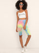 Tie Dye High Rise Cycling Shorts