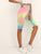 Tie Dye High Rise Cycling Shorts